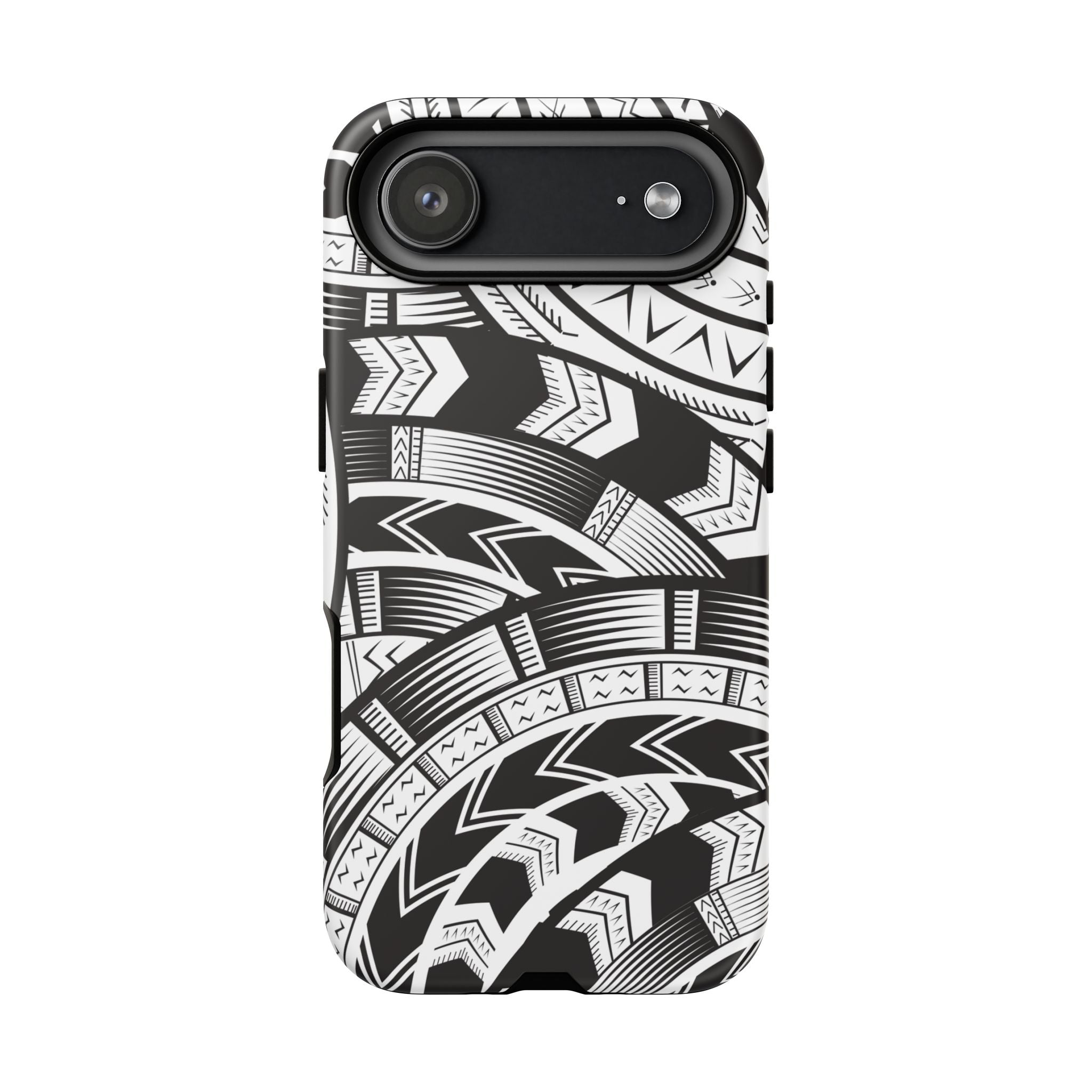 Black and White Tatau Phone Case