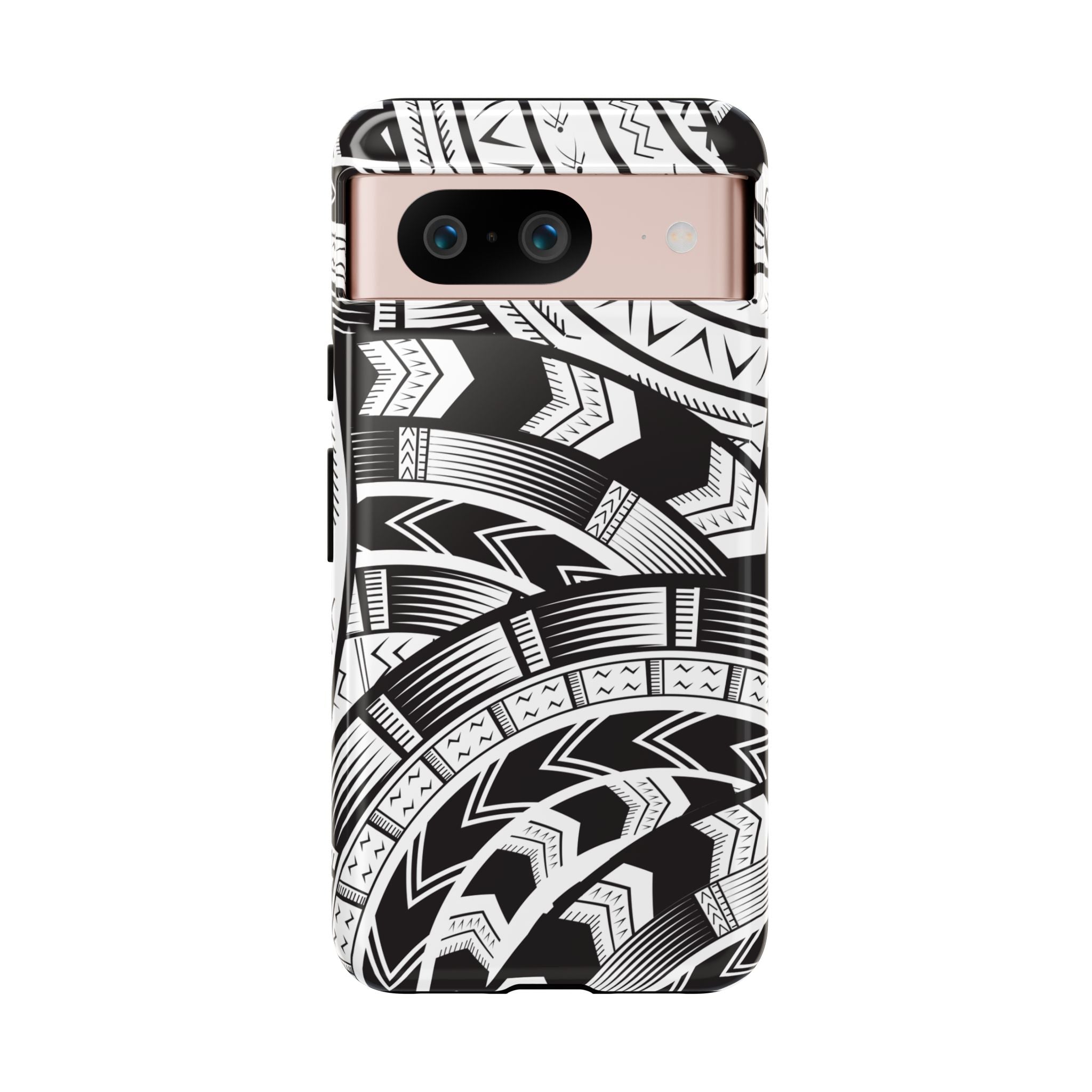 Black and White Tatau Phone Case