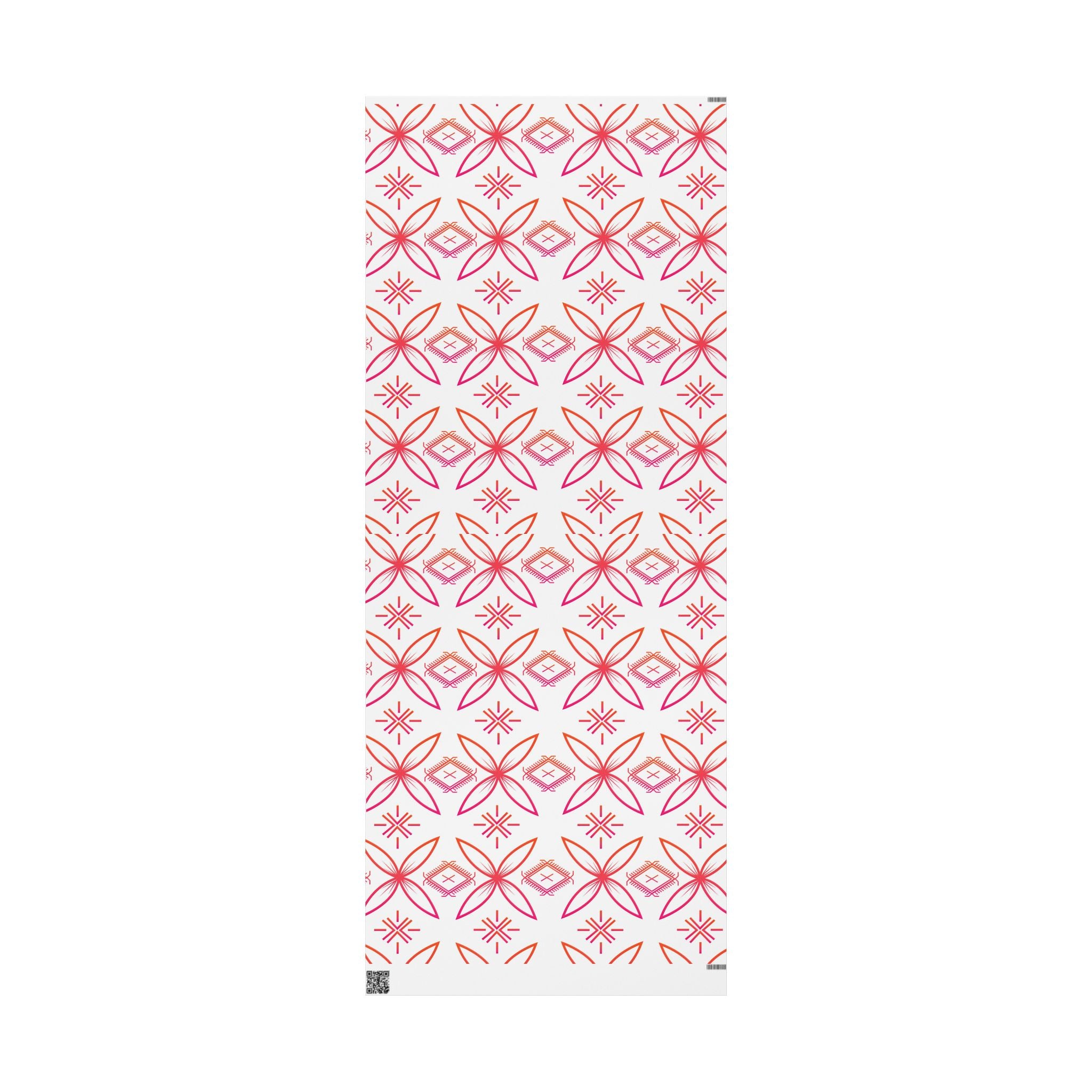 Fuli (Pink & Orange) Wrapping Paper