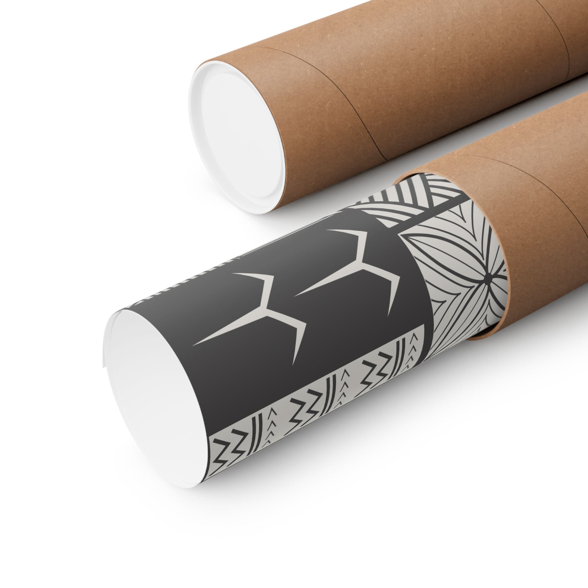 Maluelue (Black & Grey) Poster