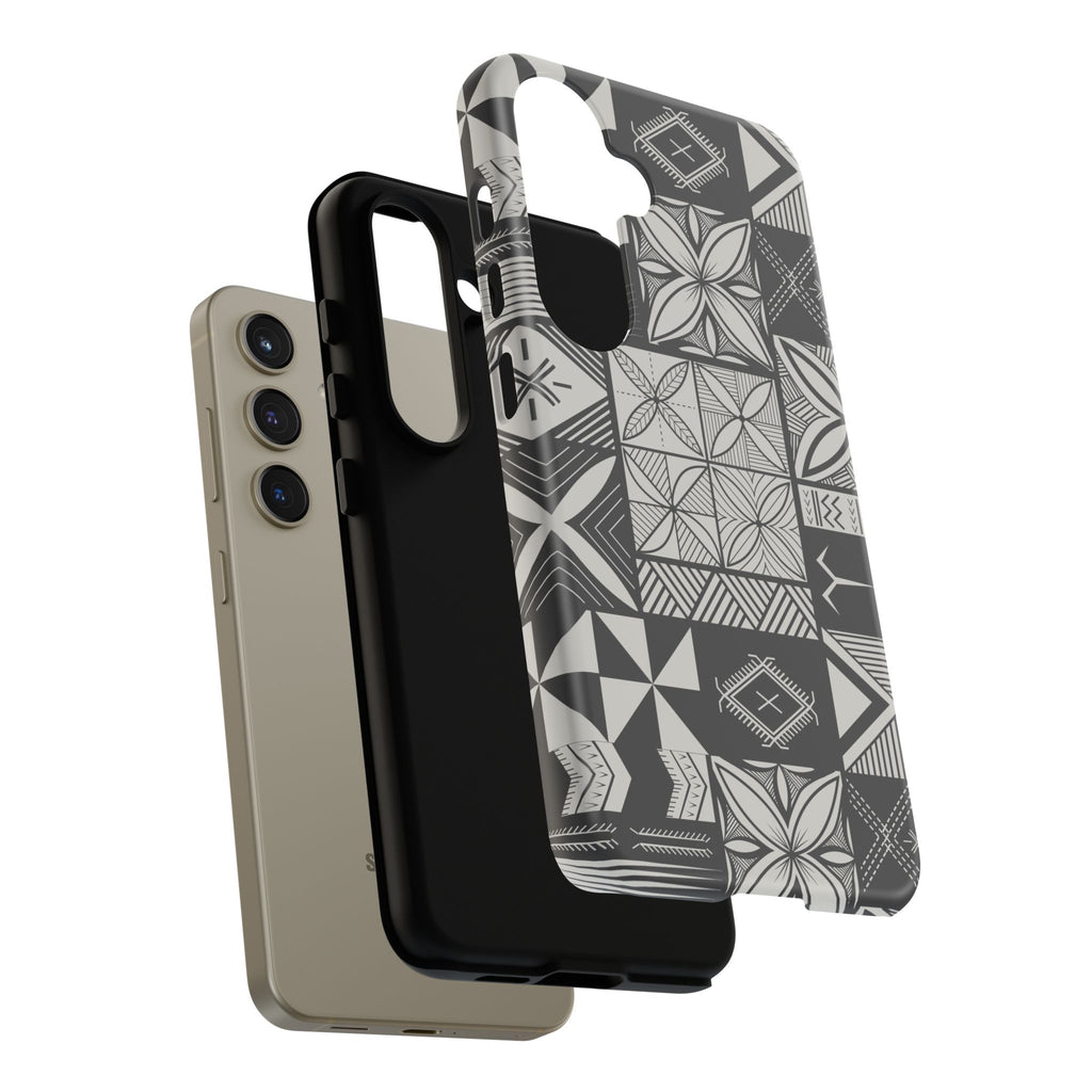 Maluelue (Black & Grey) Phone Case