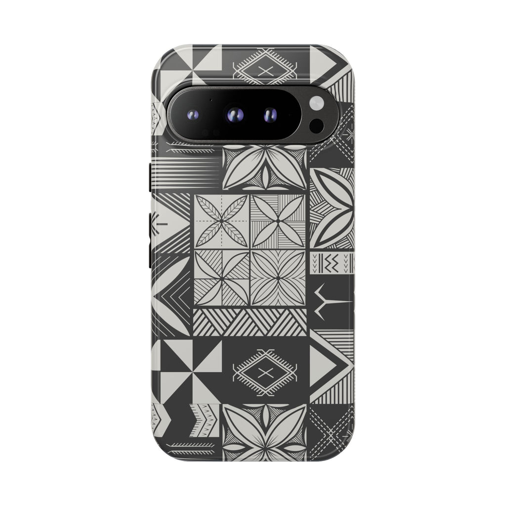 Maluelue (Black & Grey) Phone Case