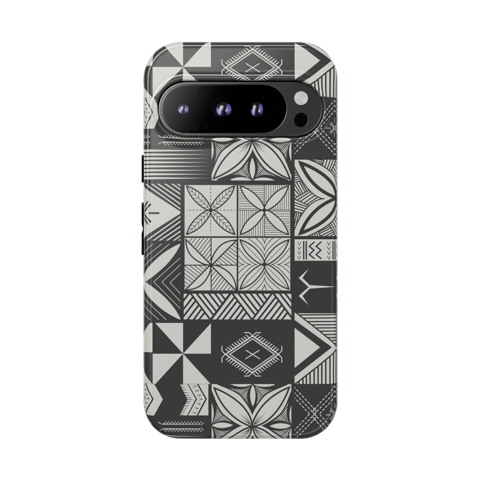Maluelue (Black & Grey) Phone Case