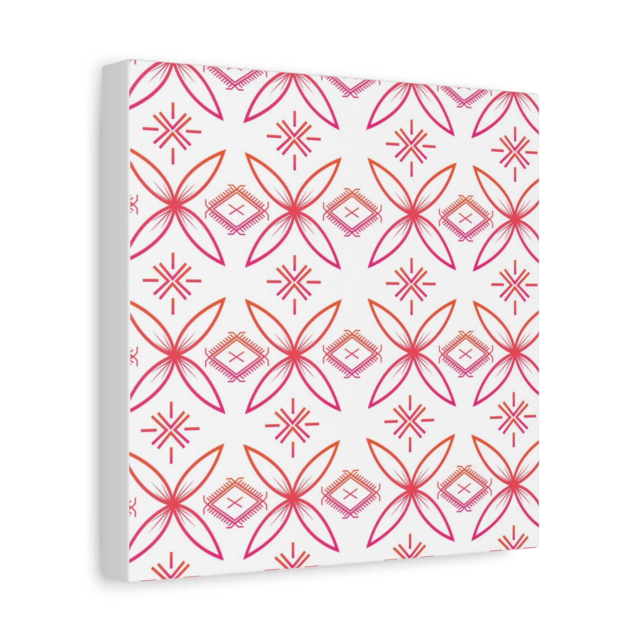 Fuli (Pink & Orange) Canvas