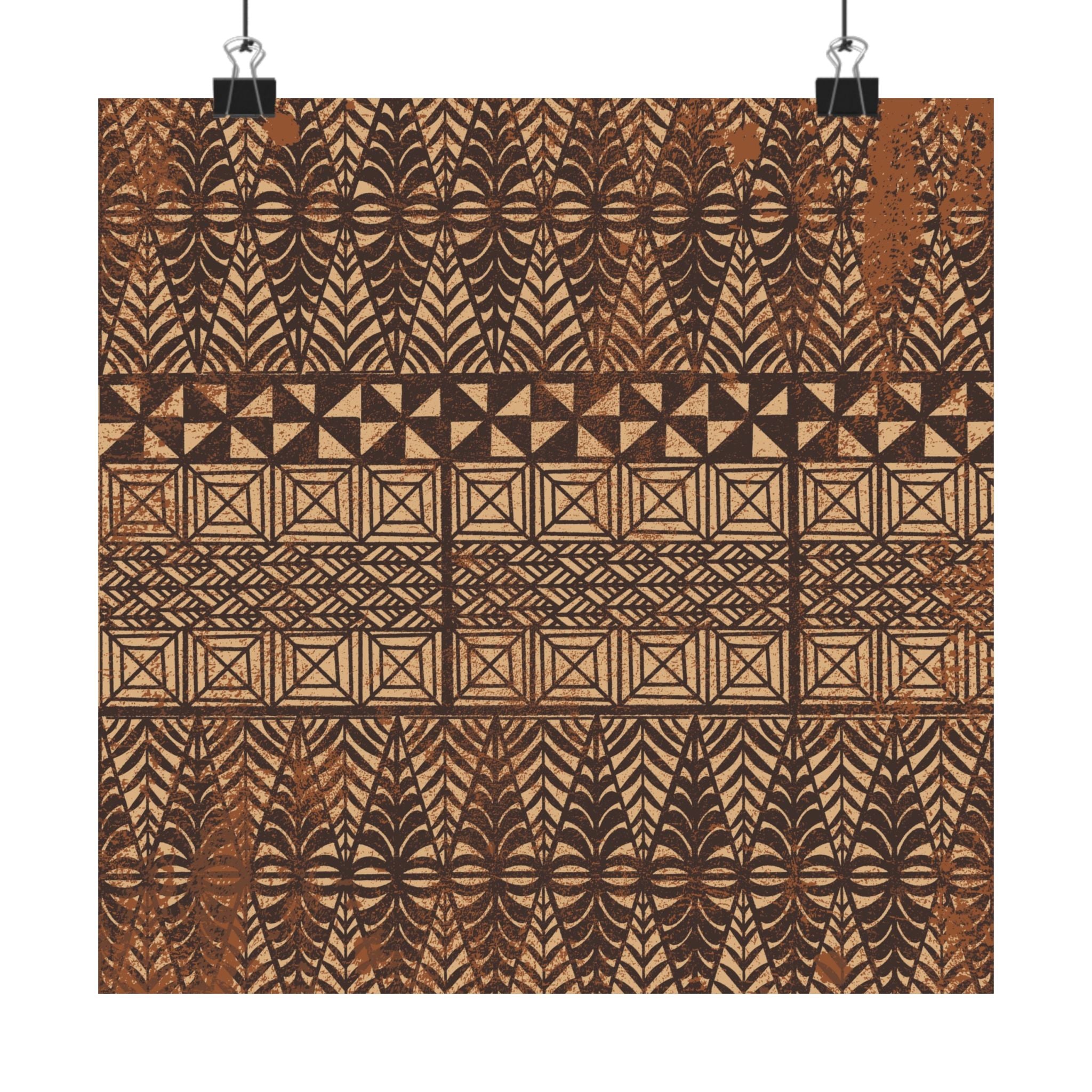 Tongan Ngatu Poster