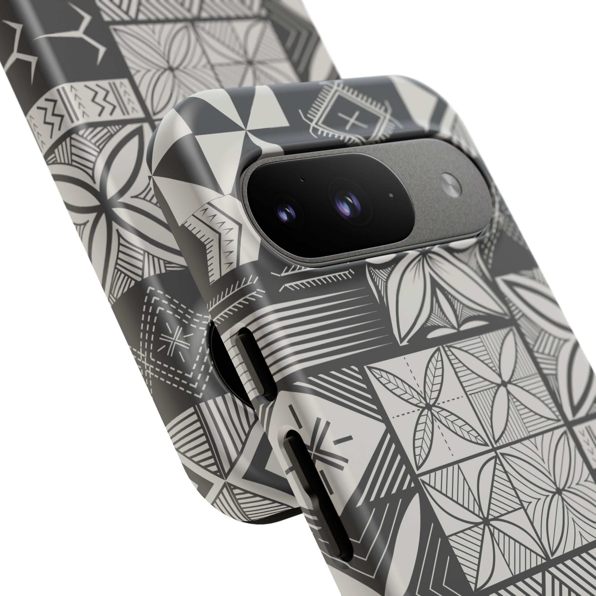 Maluelue (Black & Grey) Phone Case