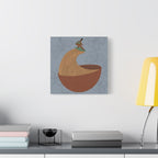 Surfing Kava Queen Canvas