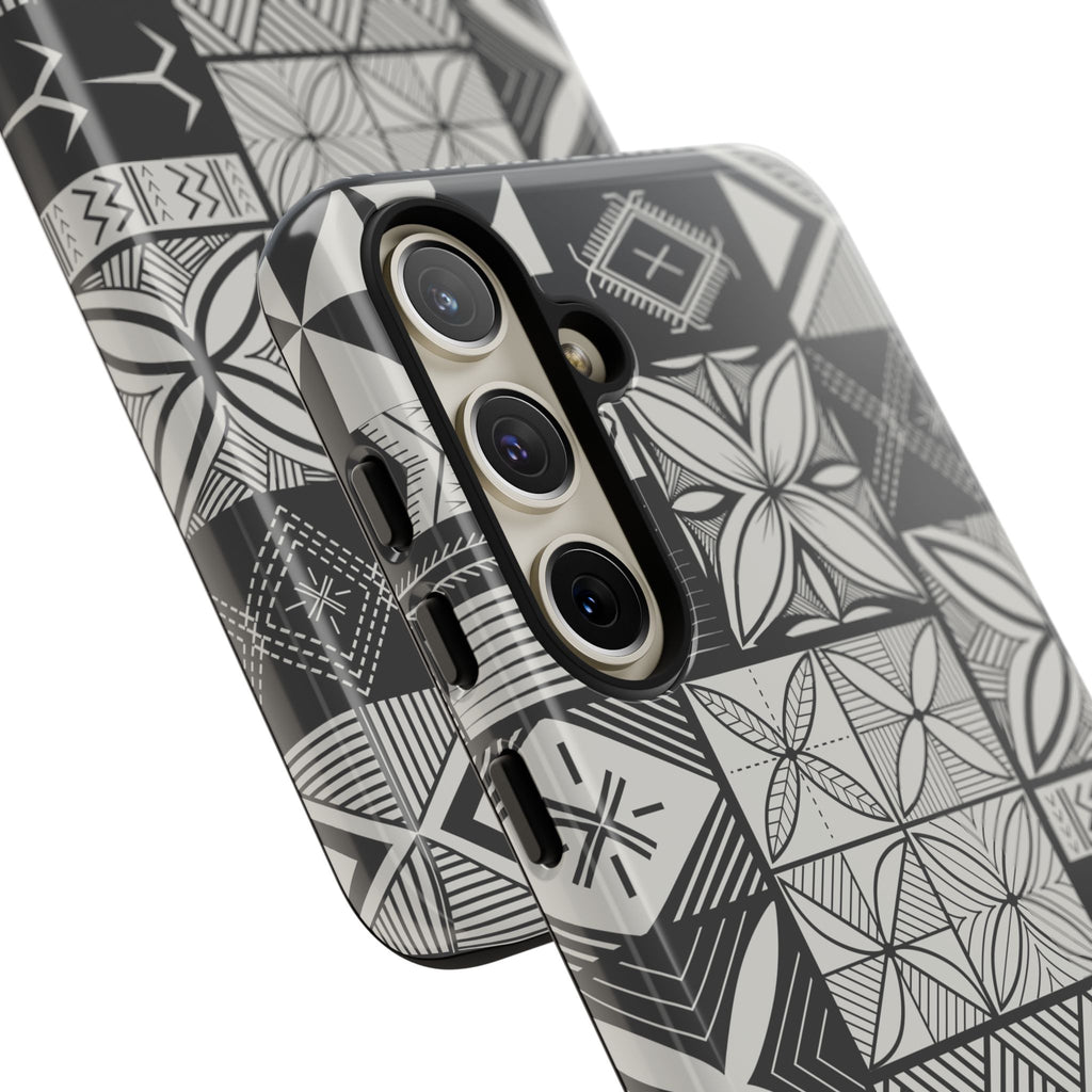 Maluelue (Black & Grey) Phone Case