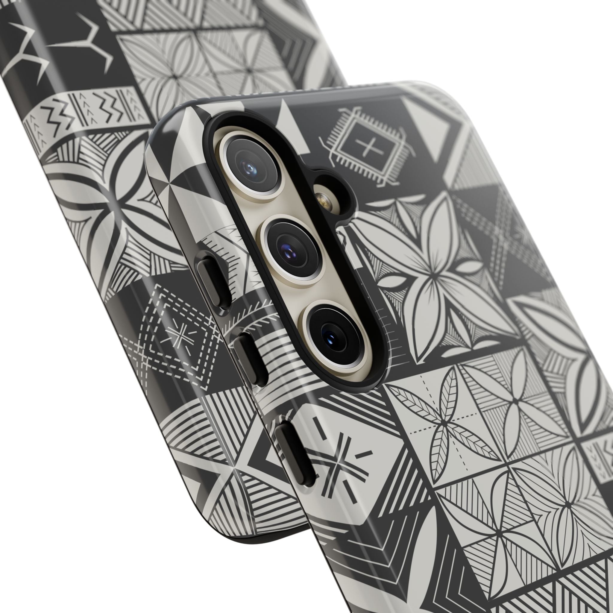 Maluelue (Black & Grey) Phone Case