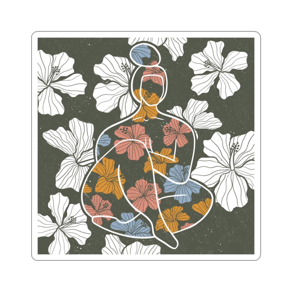 Bloom with Hope Sticker