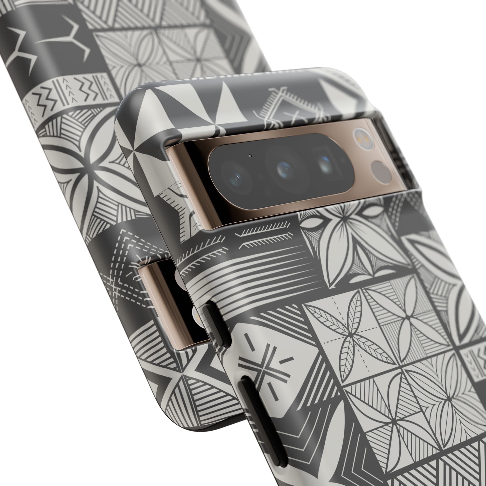 Maluelue (Black & Grey) Phone Case