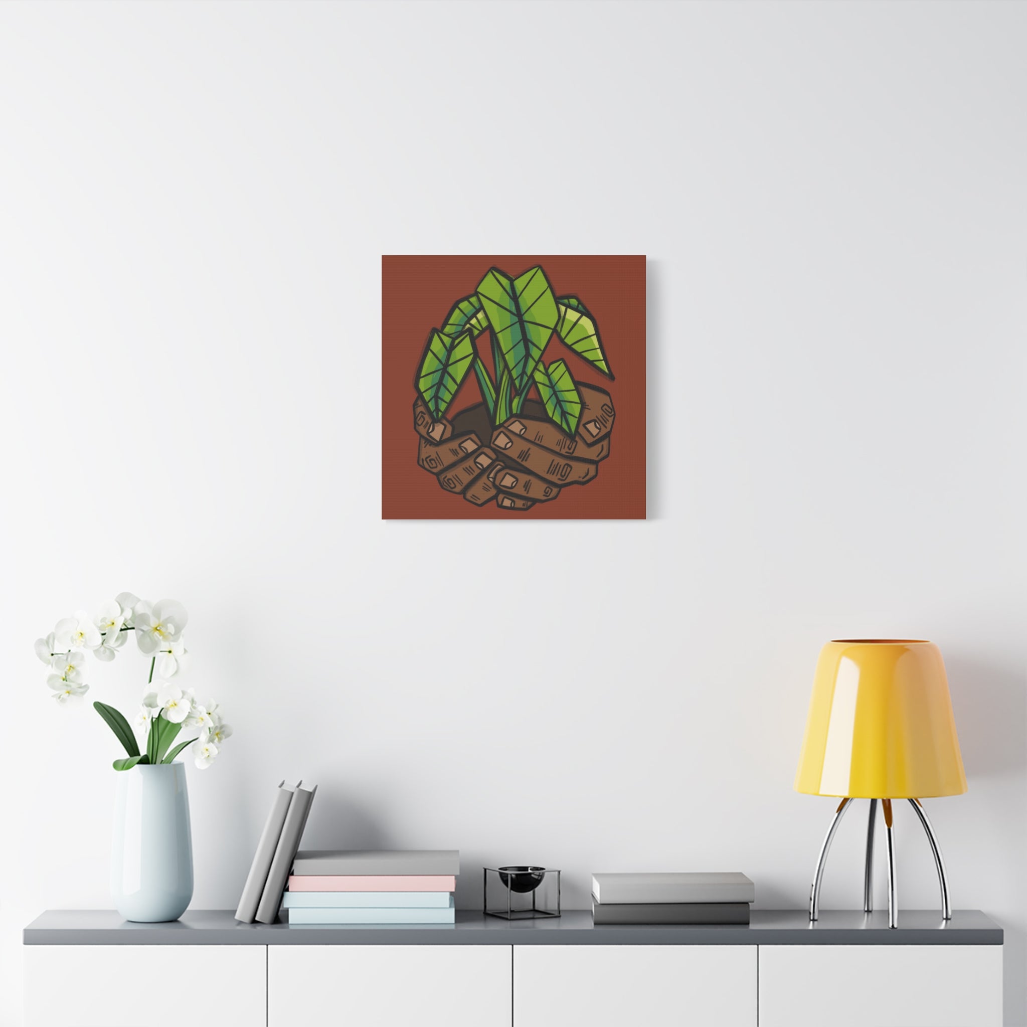 Growing Kalo Canvas