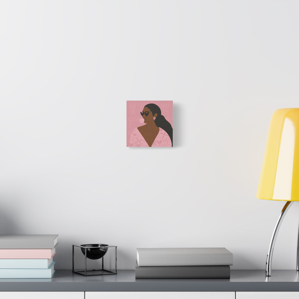 Power in Pink Canvas