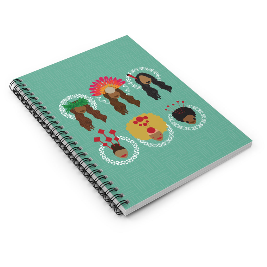 Women of Pasifika 2.0 Spiral Notebook