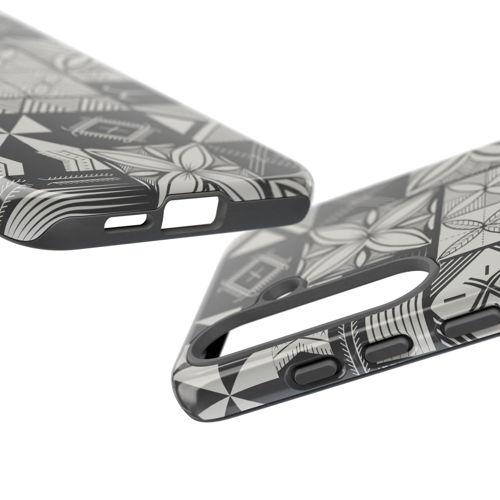 Maluelue (Black & Grey) Phone Case