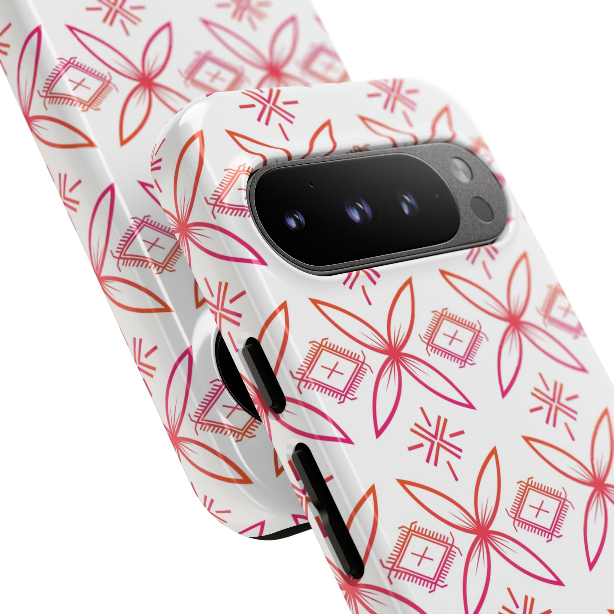 Fuli (Pink & Orange) Phone Case