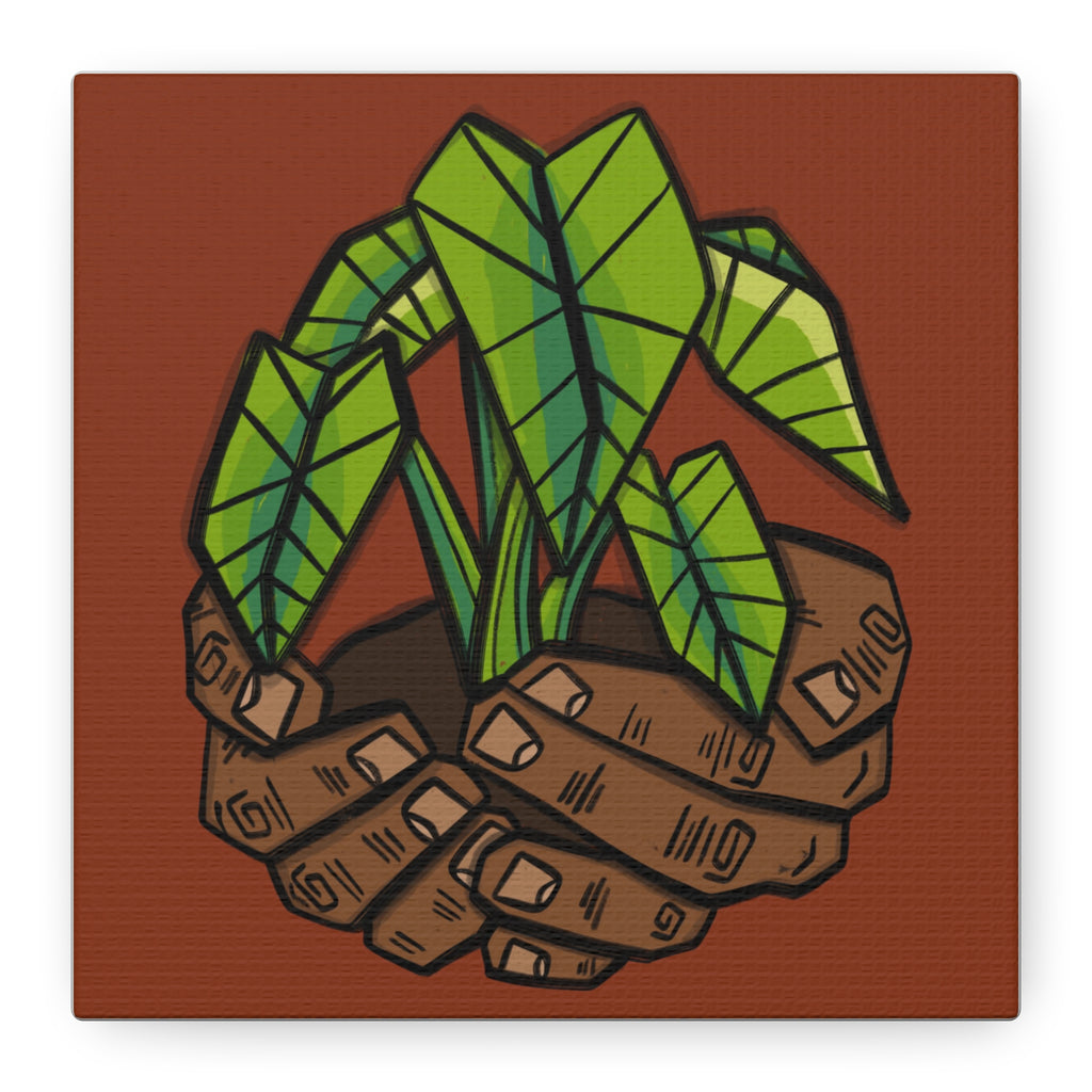 Growing Kalo Canvas