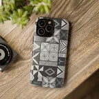 Maluelue (Black & Grey) Phone Case
