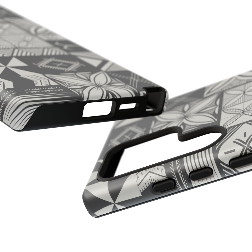 Maluelue (Black & Grey) Phone Case