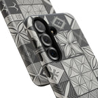 Maluelue (Black & Grey) Phone Case