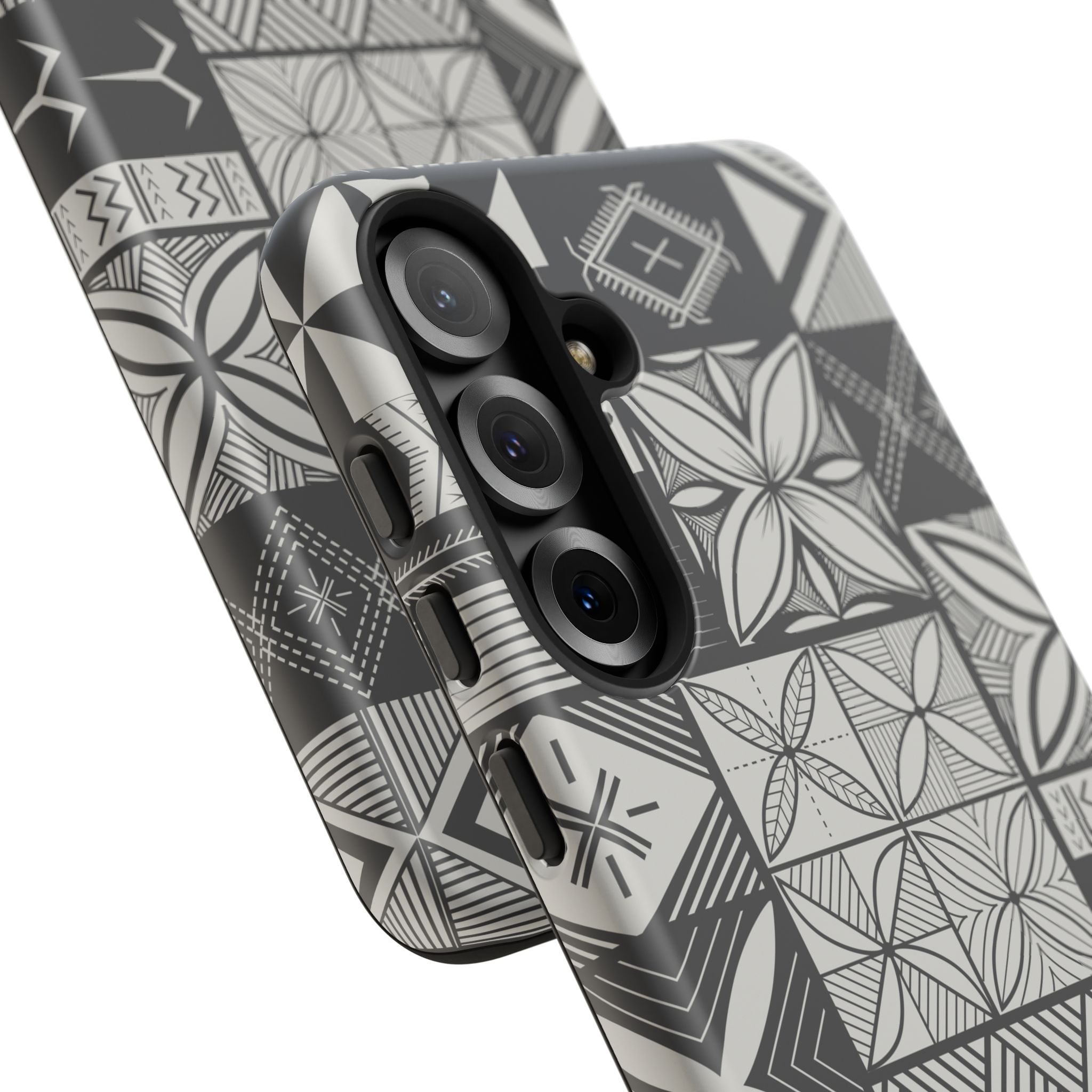 Maluelue (Black & Grey) Phone Case