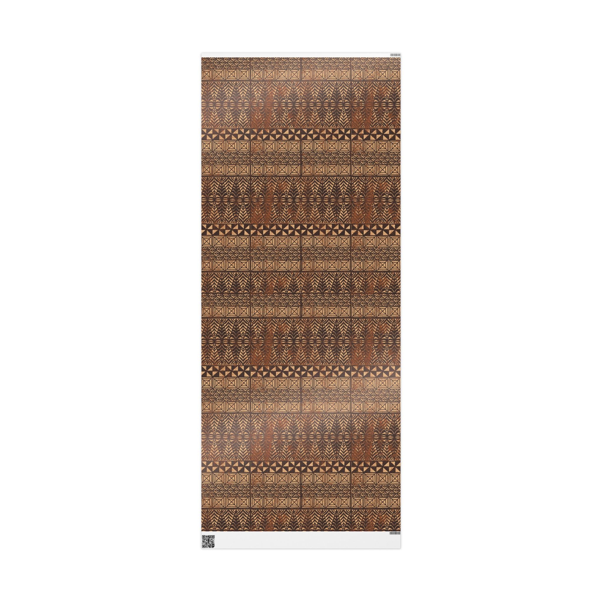 Tongan Ngatu Wrapping Paper