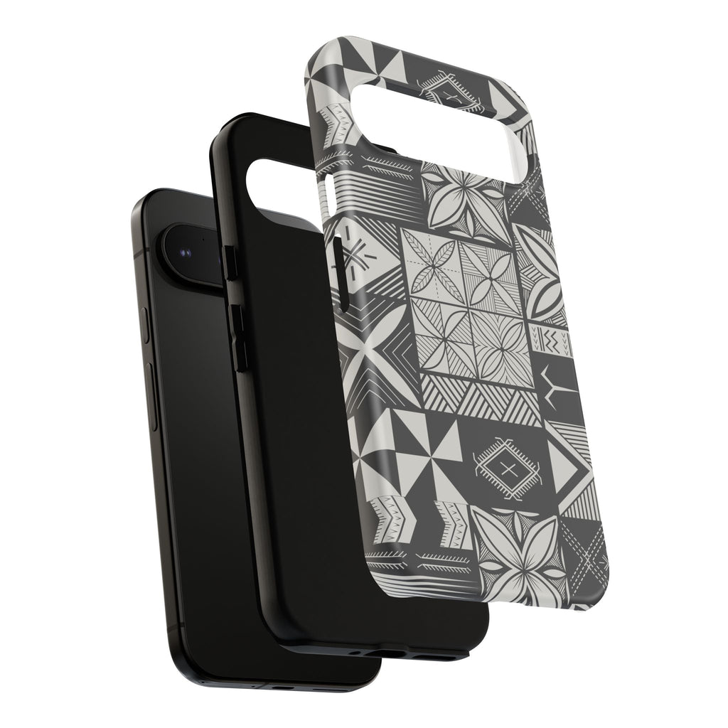 Maluelue (Black & Grey) Phone Case
