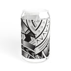 Black and White Tatau Sipper Glass