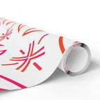Fuli (Pink & Orange) Wrapping Paper