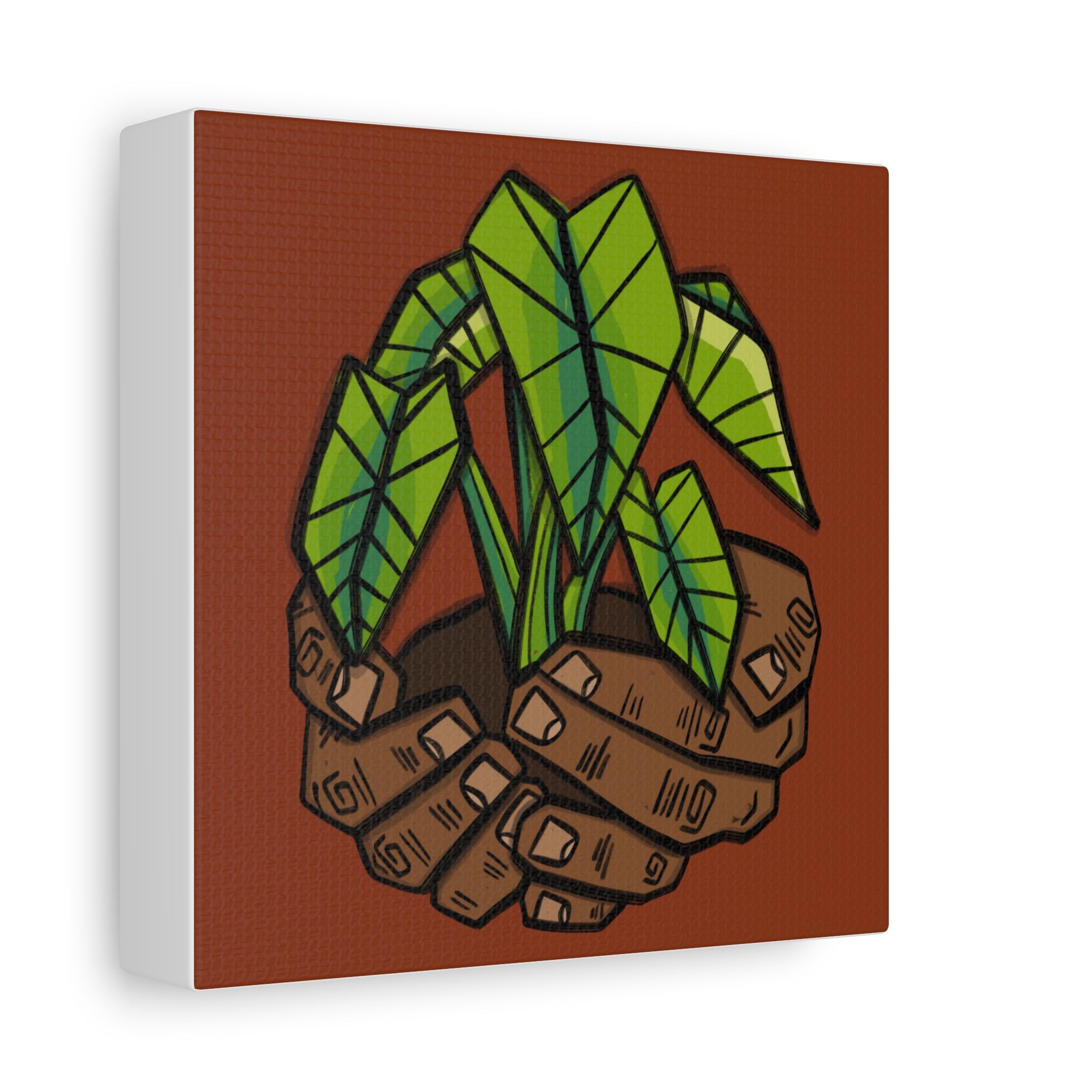 Growing Kalo Canvas