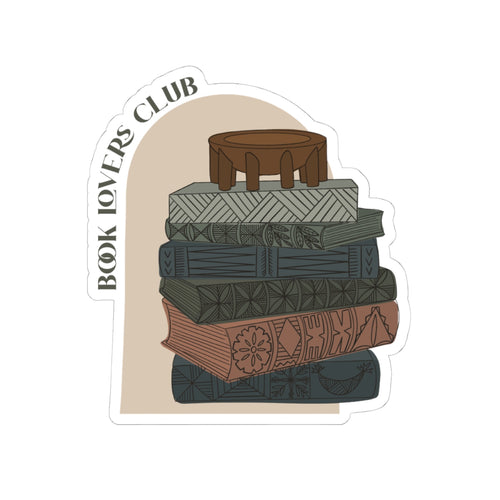 Book Lovers Club Sticker