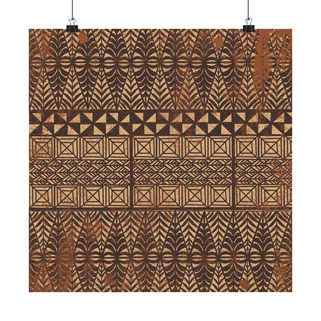Tongan Ngatu Poster