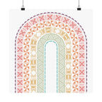 Tapa Rainbow Poster