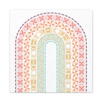 Tapa Rainbow Canvas