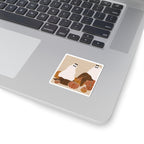 Haunting hearts, not houses Sticker