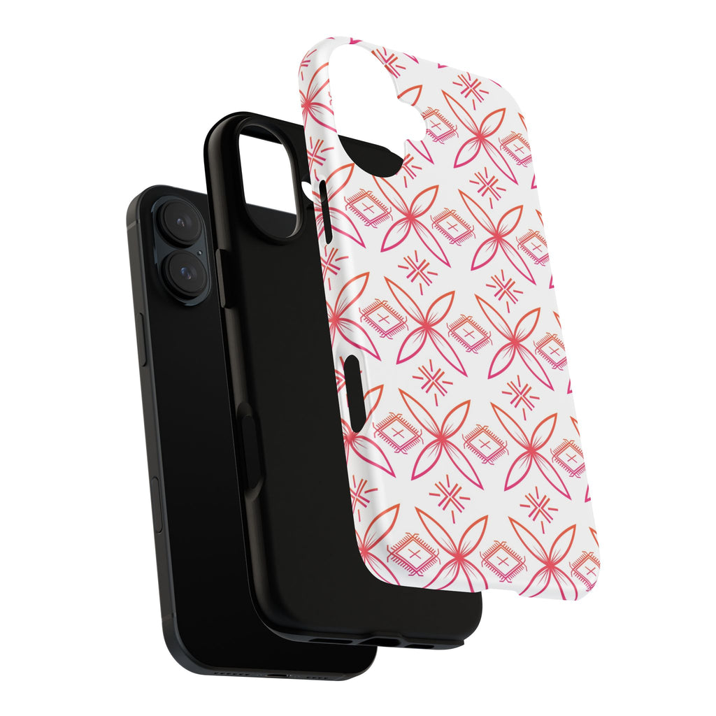Fuli (Pink & Orange) Phone Case