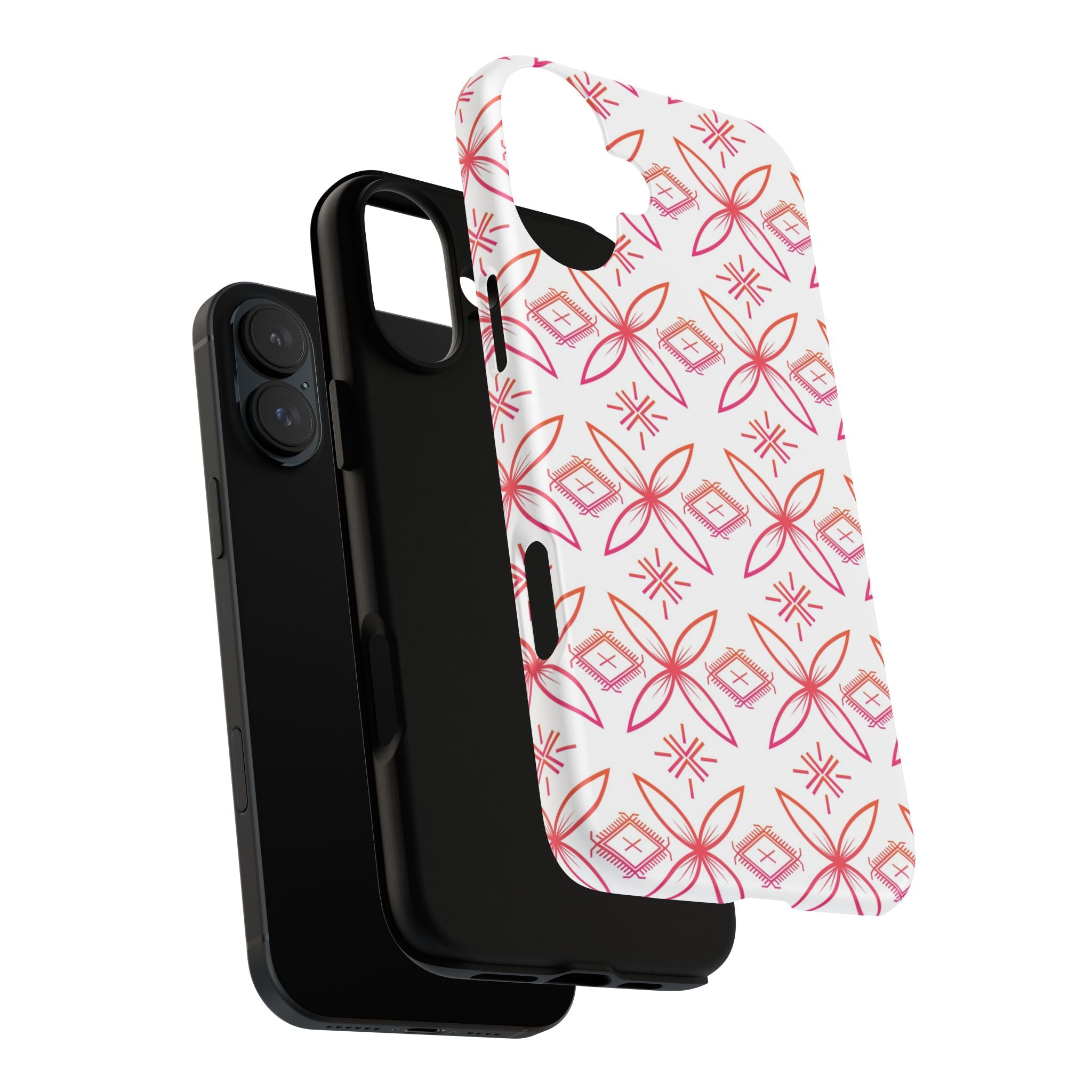 Fuli (Pink & Orange) Phone Case
