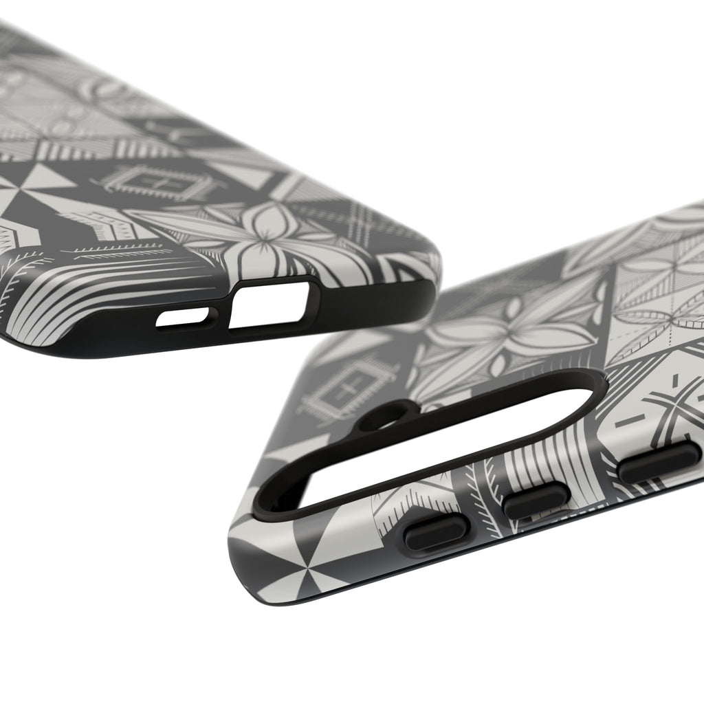 Maluelue (Black & Grey) Phone Case