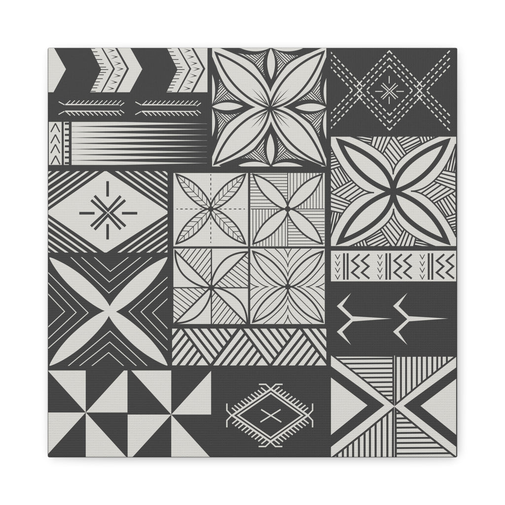 Maluelue (Black & Grey) Canvas