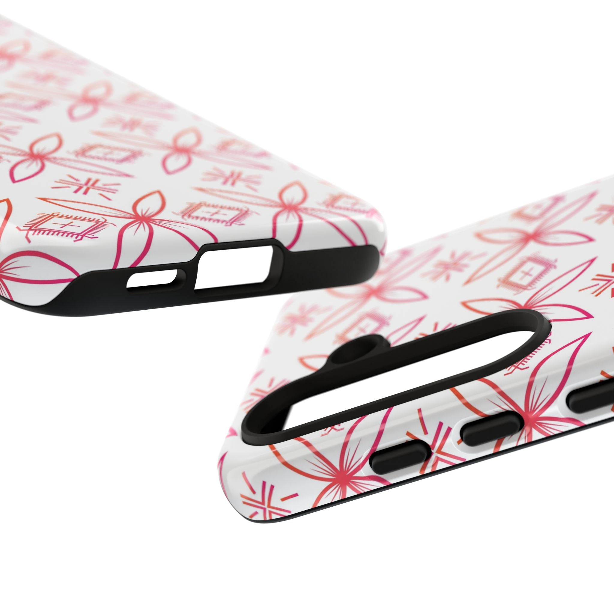 Fuli (Pink & Orange) Phone Case