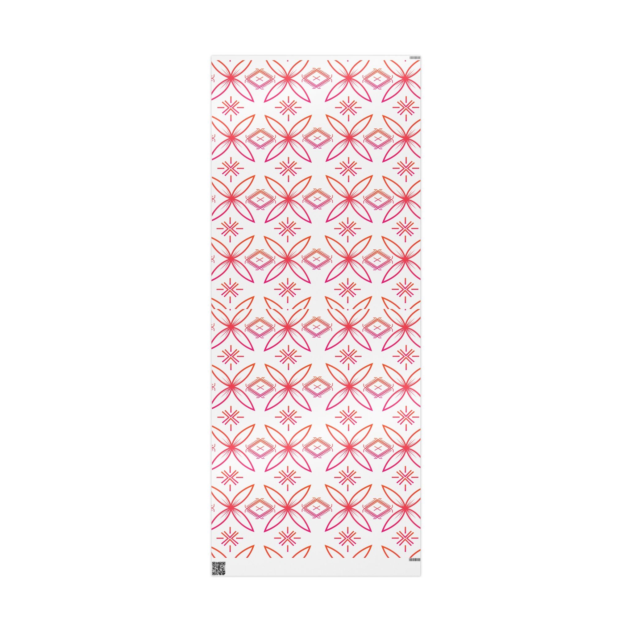 Fuli (Pink & Orange) Wrapping Paper
