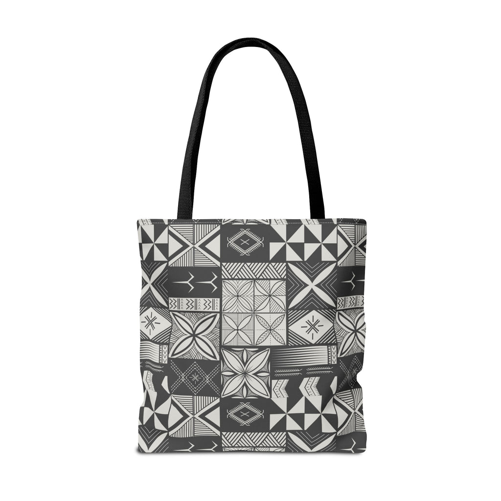 Maluelue (Black & Grey) Tote Bag