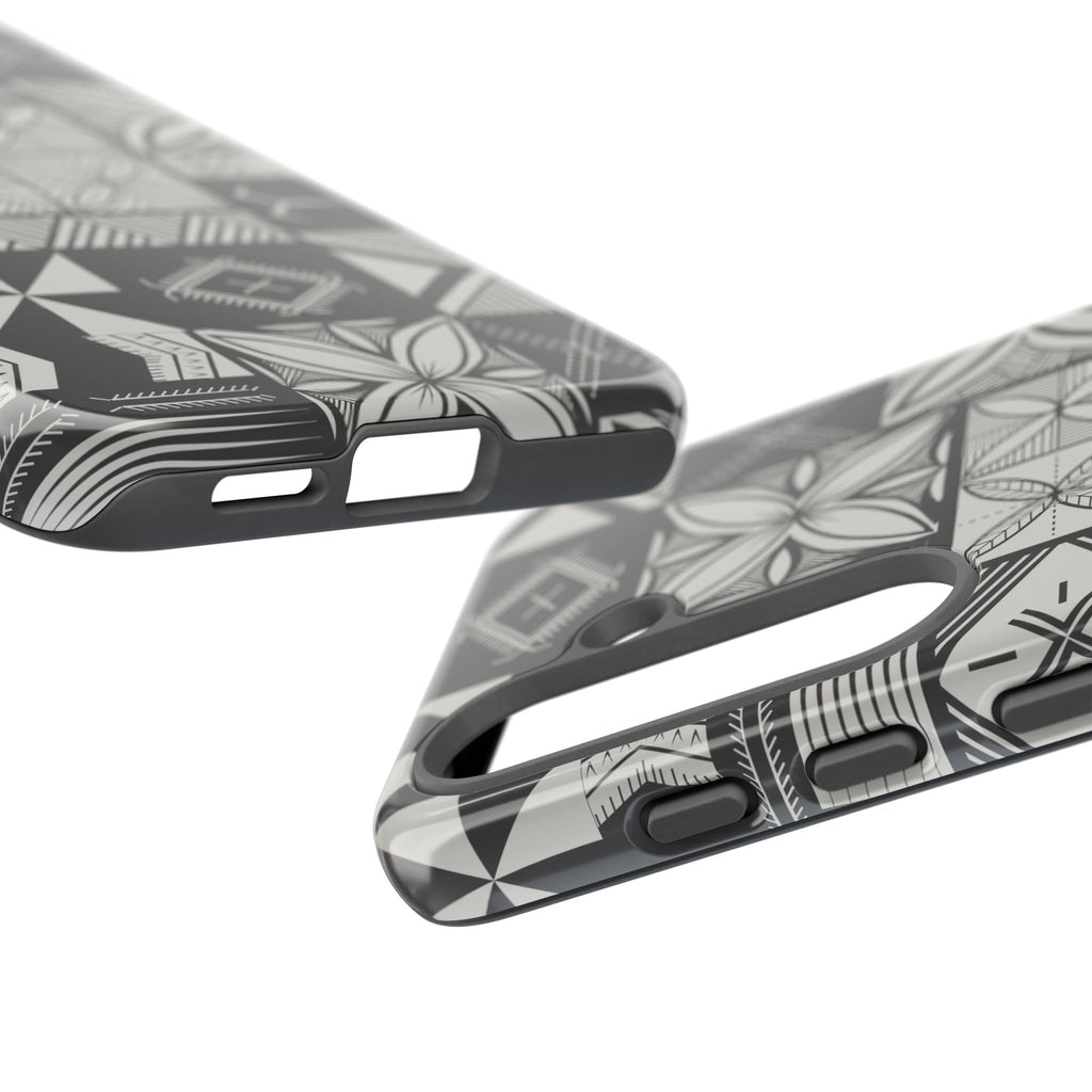 Maluelue (Black & Grey) Phone Case