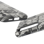 Maluelue (Black & Grey) Phone Case