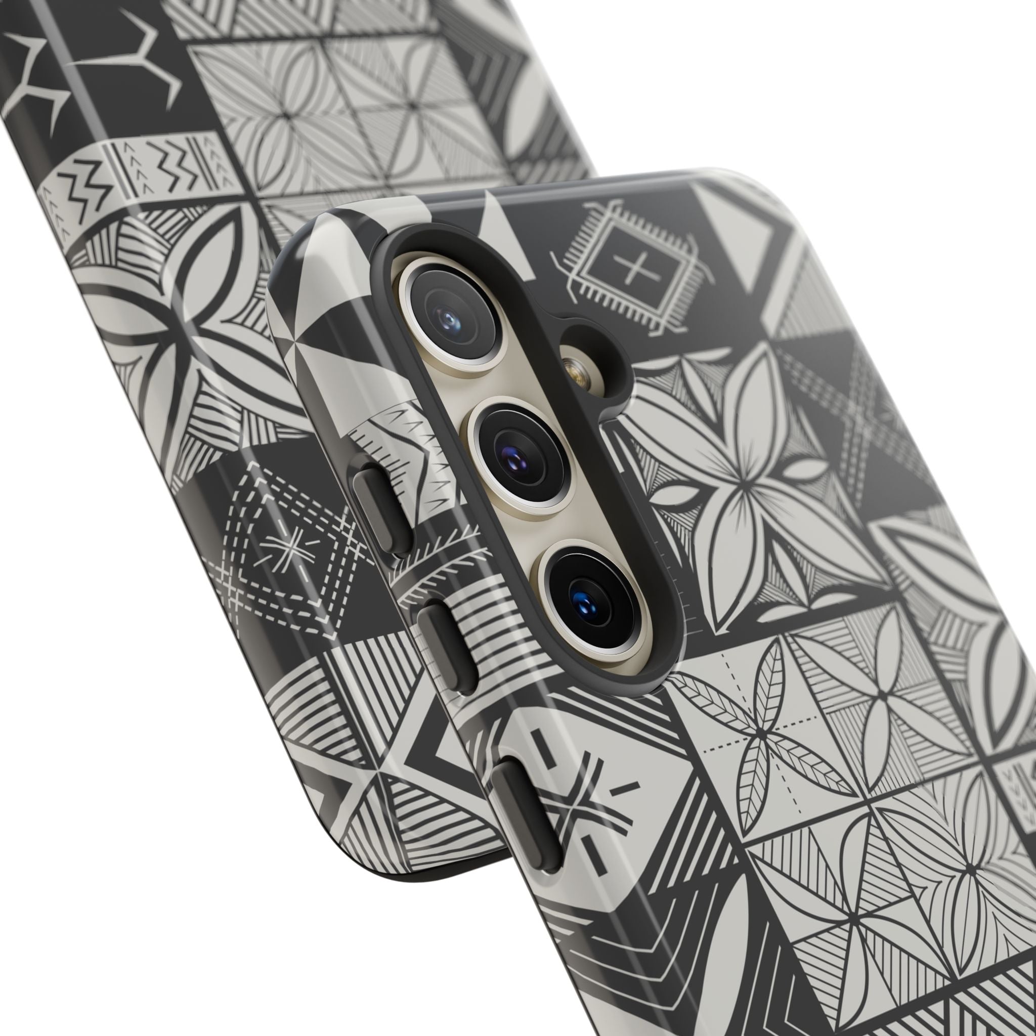Maluelue (Black & Grey) Phone Case