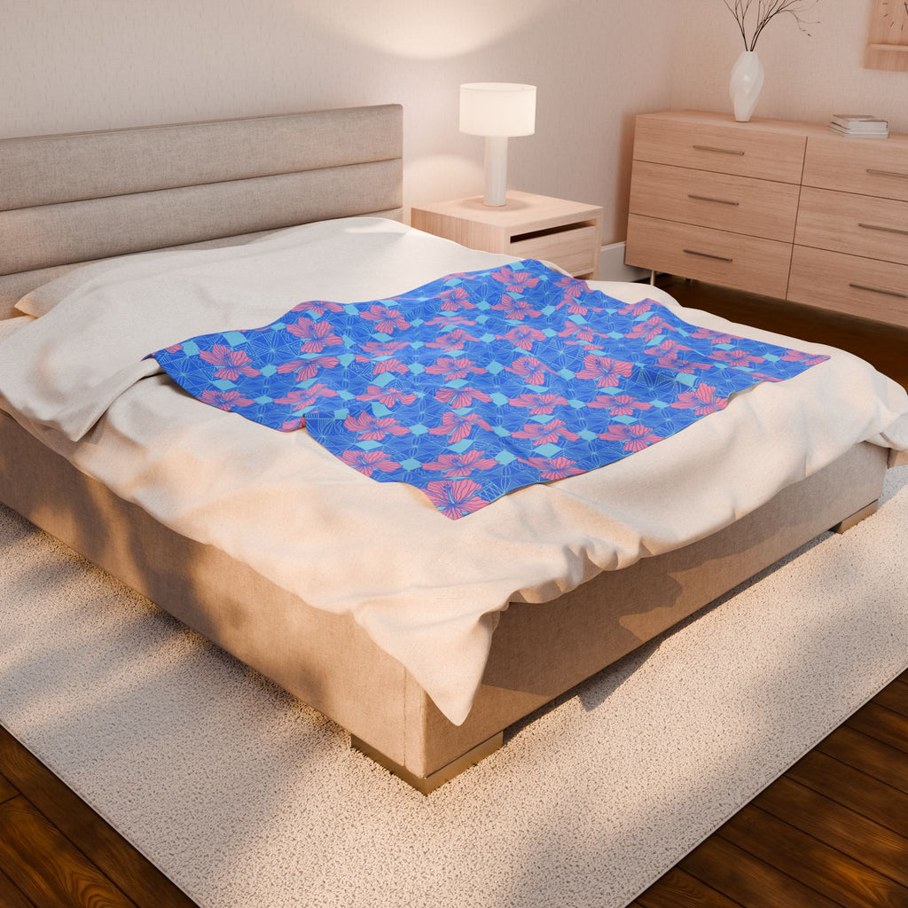 Alofau Velveteen Plush Blanket