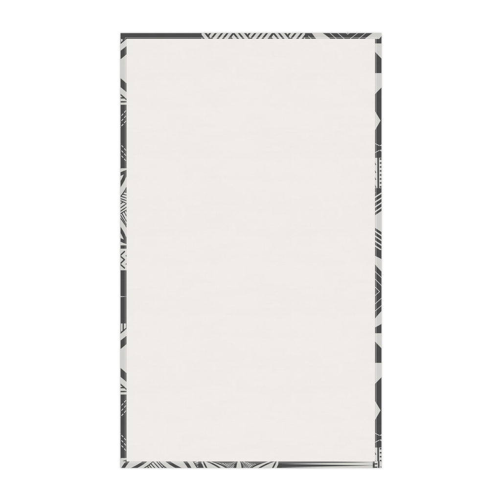 Maluelue (Black & Grey) Tea Towel