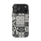 Maluelue (Black & Grey) Phone Case