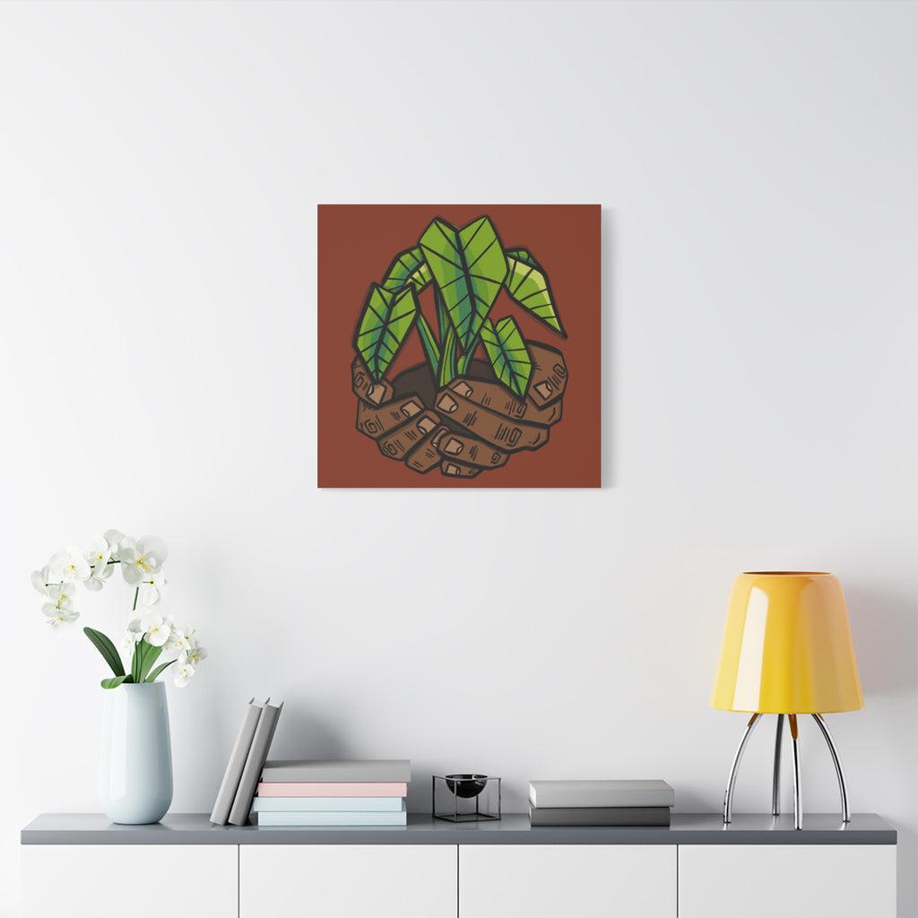 Growing Kalo Canvas