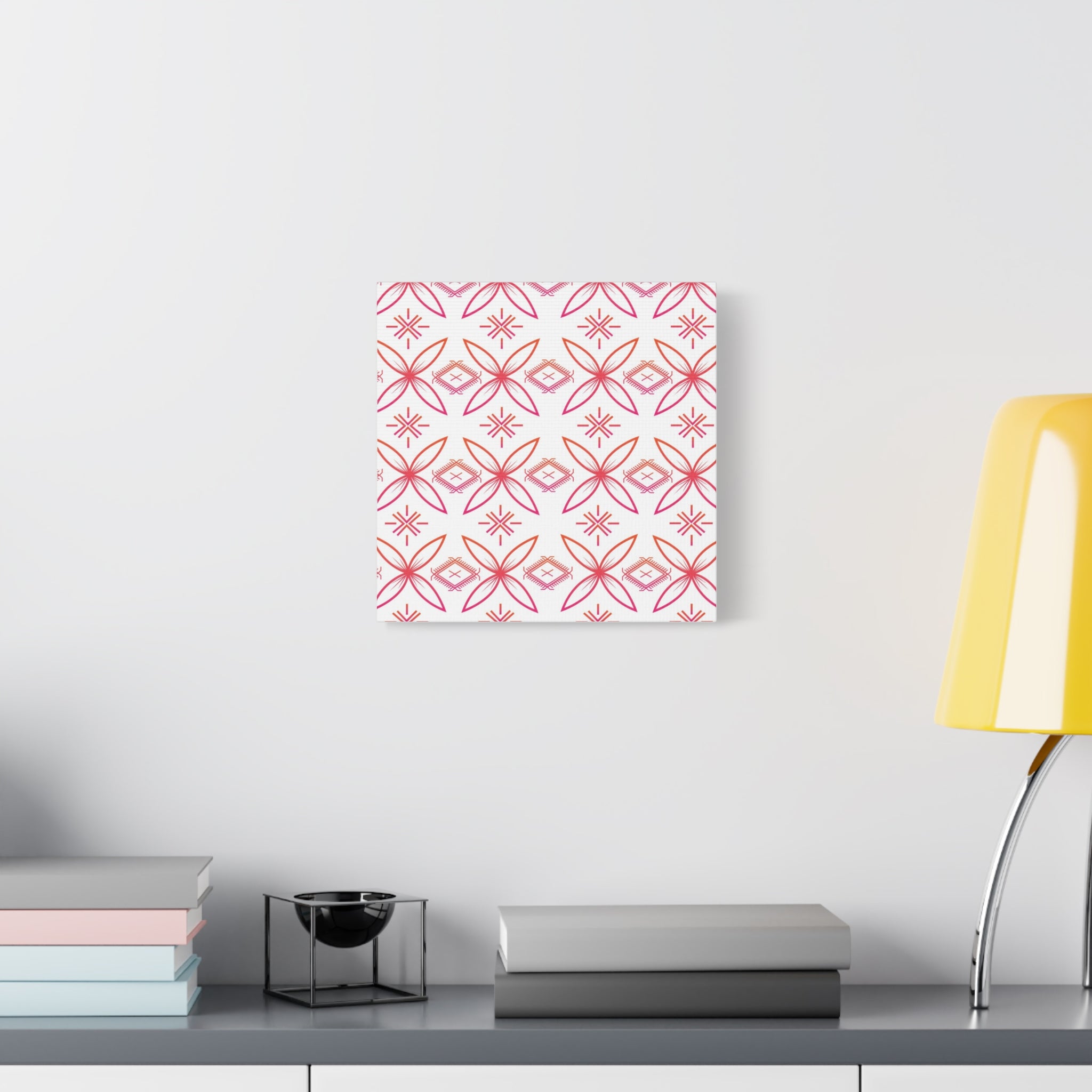 Fuli (Pink & Orange) Canvas